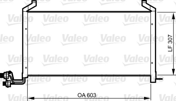 Valeo 814317 - Конденсатор кондиционера autosila-amz.com