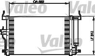 Valeo 814339 - Конденсатор кондиционера autosila-amz.com