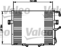 Valeo 814250 - Конденсатор кондиционера autosila-amz.com