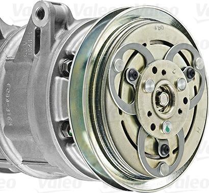 Valeo 815009 - Компрессор кондиционера autosila-amz.com