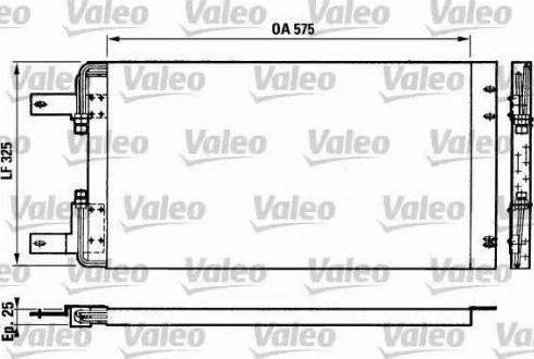 Valeo 816683 - Конденсатор кондиционера autosila-amz.com