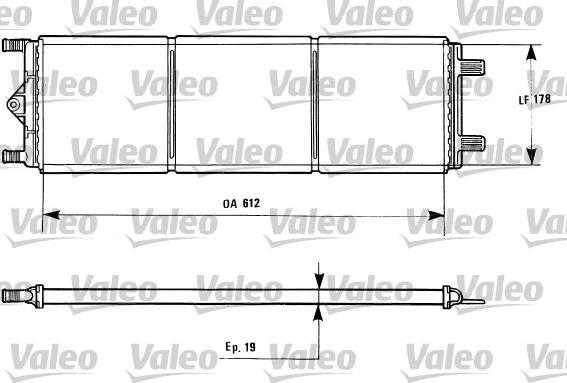 Valeo 816868 - Радиатор, охлаждение двигателя autosila-amz.com
