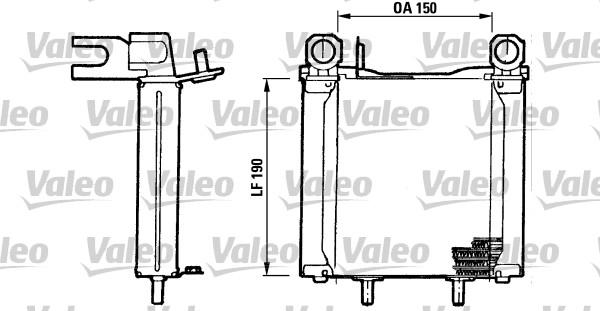 Valeo 816760 - Масляный радиатор, двигательное масло autosila-amz.com