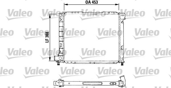 Valeo 810983 - Радиатор, охлаждение двигателя autosila-amz.com