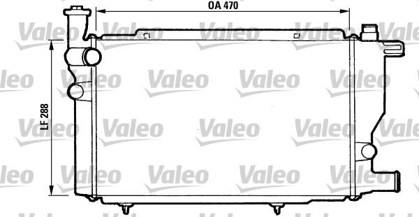 Valeo 810892 - Радиатор, охлаждение двигателя autosila-amz.com