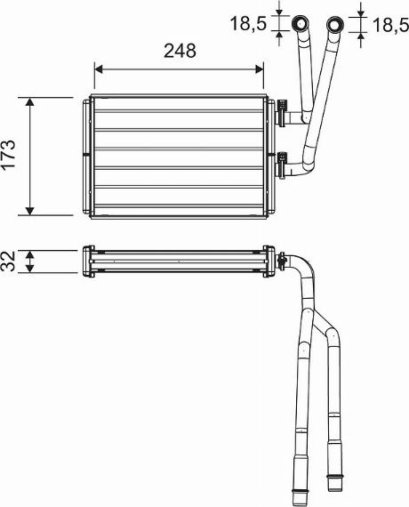 Valeo 811523 - Теплообменник, отопление салона autosila-amz.com