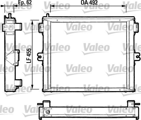 Valeo 811063 - Радиатор, охлаждение двигателя autosila-amz.com