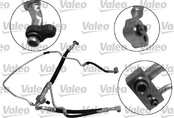 Valeo 818494 - Трубопровод высокого давления, кондиционер autosila-amz.com