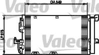 Valeo 818047 - Конденсатор кондиционера autosila-amz.com