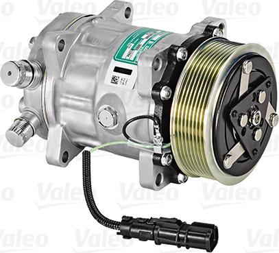 Valeo 813009 - Компрессор кондиционера autosila-amz.com