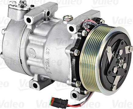 Valeo 813036 - Компрессор кондиционера autosila-amz.com