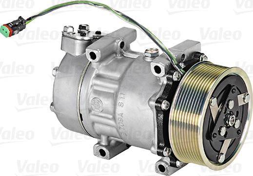 Valeo 813028 - Компрессор кондиционера autosila-amz.com