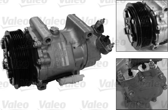 Valeo 813189 - Компрессор кондиционера autosila-amz.com