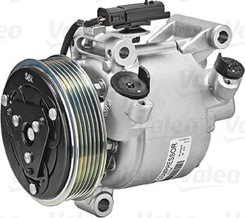 Valeo 813185 - Компрессор кондиционера autosila-amz.com