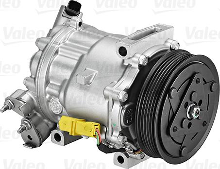 Valeo 813852 - Компрессор кондиционера autosila-amz.com