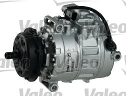 Valeo 813829 - Компрессор кондиционера autosila-amz.com