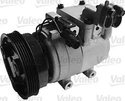 Valeo 813358 - Компрессор кондиционера autosila-amz.com