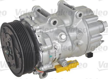 Valeo 813716 - Компрессор кондиционера autosila-amz.com