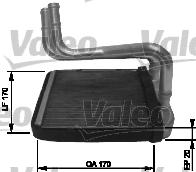 Valeo 812428 - Теплообменник, отопление салона autosila-amz.com