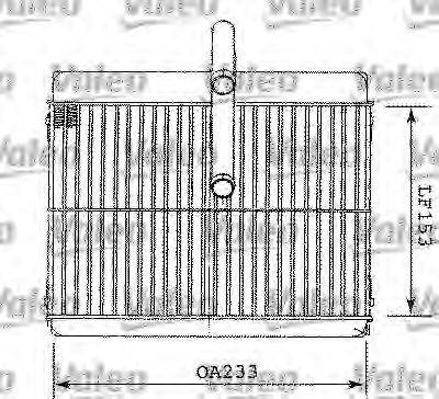 Valeo 812078 - Теплообменник, отопление салона autosila-amz.com