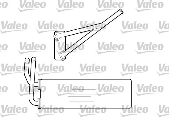 Valeo 812072 - Теплообменник, отопление салона autosila-amz.com