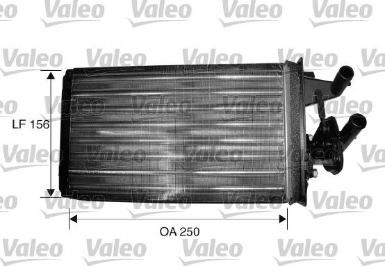 Valeo 812156 - Теплообменник, отопление салона autosila-amz.com
