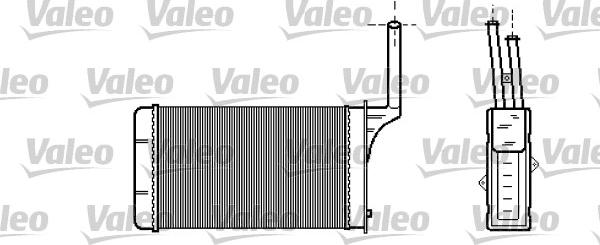 Valeo 812114 - Теплообменник, отопление салона autosila-amz.com
