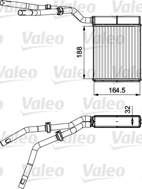 Valeo 812359 - Теплообменник, отопление салона autosila-amz.com