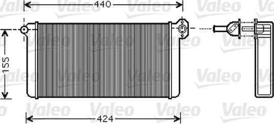 Valeo 812356 - Теплообменник, отопление салона autosila-amz.com