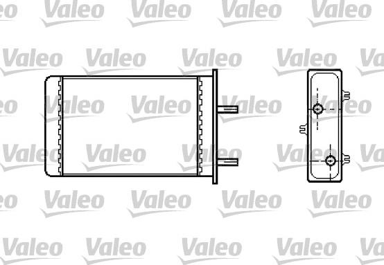 Valeo 812334 - Теплообменник, отопление салона autosila-amz.com