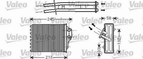 Valeo 812336 - Теплообменник, отопление салона autosila-amz.com