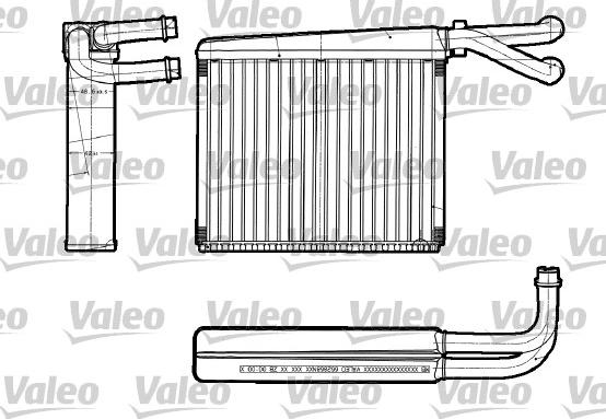 Valeo 812251 - Теплообменник, отопление салона autosila-amz.com