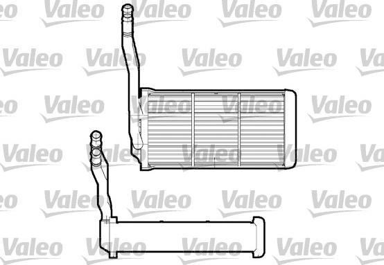 Valeo 812268 - Теплообменник, отопление салона autosila-amz.com