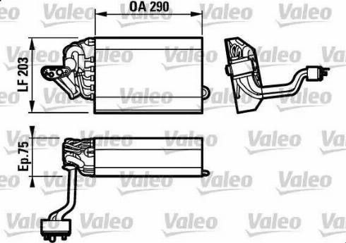 Valeo 817433 - Испаритель, кондиционер autosila-amz.com