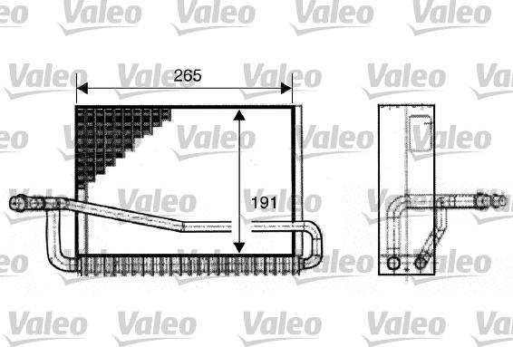 Valeo 817520 - Испаритель, кондиционер autosila-amz.com