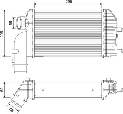 Valeo 817632 - Интеркулер autosila-amz.com