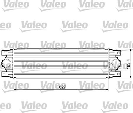 Valeo 817380 - Интеркулер, теплообменник турбины autosila-amz.com
