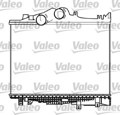 Valeo 817281 - Интеркулер, теплообменник турбины autosila-amz.com