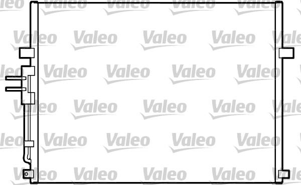 Valeo 817288 - Конденсатор кондиционера autosila-amz.com