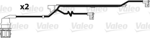 Valeo 882345 - Сигнализатор, износ тормозных колодок autosila-amz.com