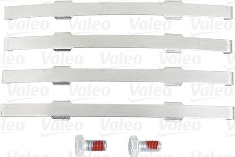 Valeo 882270 - Комплект тормозных колодок, дисковый тормоз autosila-amz.com