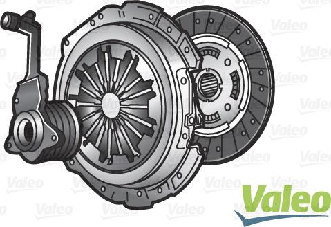 Valeo 834421 - Комплект сцепления autosila-amz.com