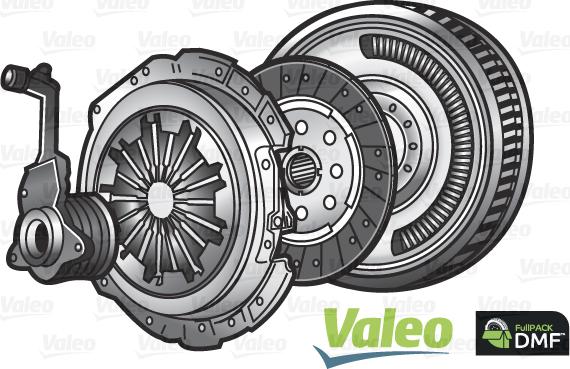 Valeo 836602 - Комплект сцепления autosila-amz.com