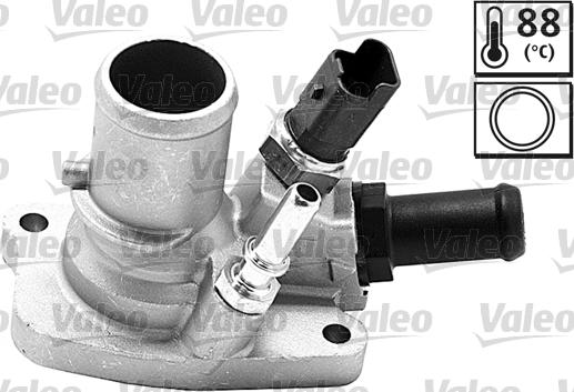 Valeo 820935 - Датчик, температура охлаждающей жидкости autosila-amz.com