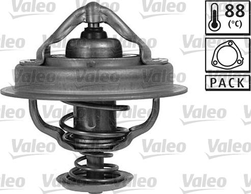 Valeo 820443 - Термостат охлаждающей жидкости / корпус autosila-amz.com