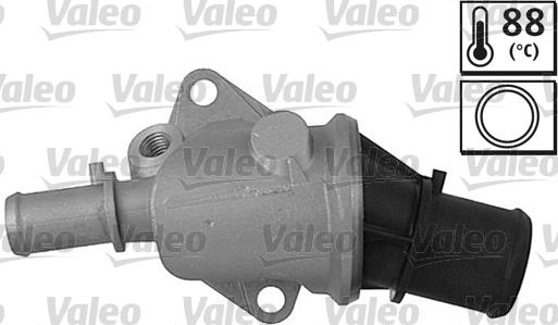 Valeo 820452 - Термостат охлаждающей жидкости / корпус autosila-amz.com