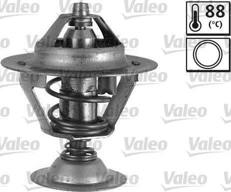 Valeo 820487 - Термостат охлаждающей жидкости / корпус autosila-amz.com
