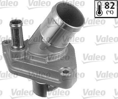 Valeo 820596 - Термостат охлаждающей жидкости / корпус autosila-amz.com