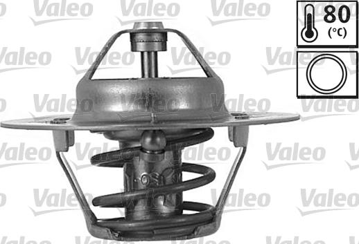 Valeo 820541 - Термостат охлаждающей жидкости / корпус autosila-amz.com
