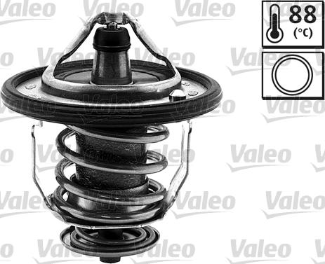 Valeo 820519 - Термостат охлаждающей жидкости / корпус autosila-amz.com